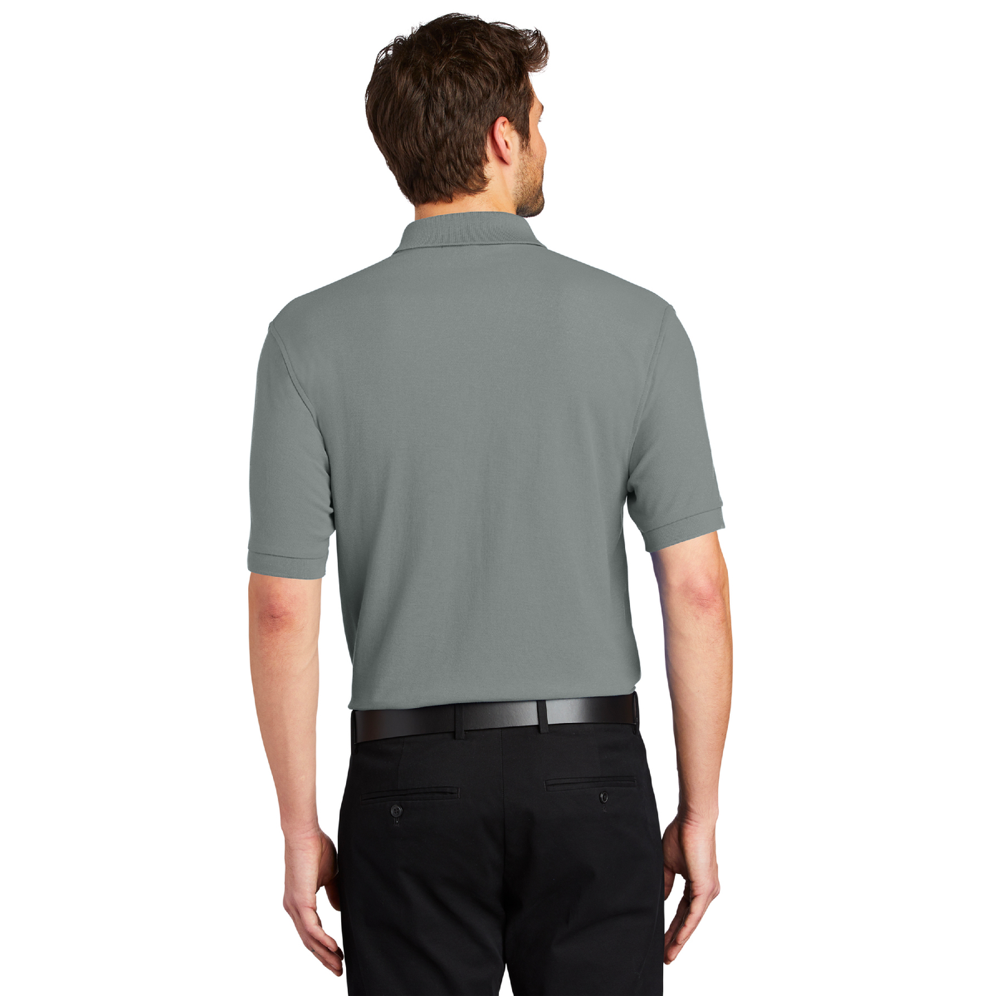Port Authority® Silk Touch™ Cool Grey Polo
