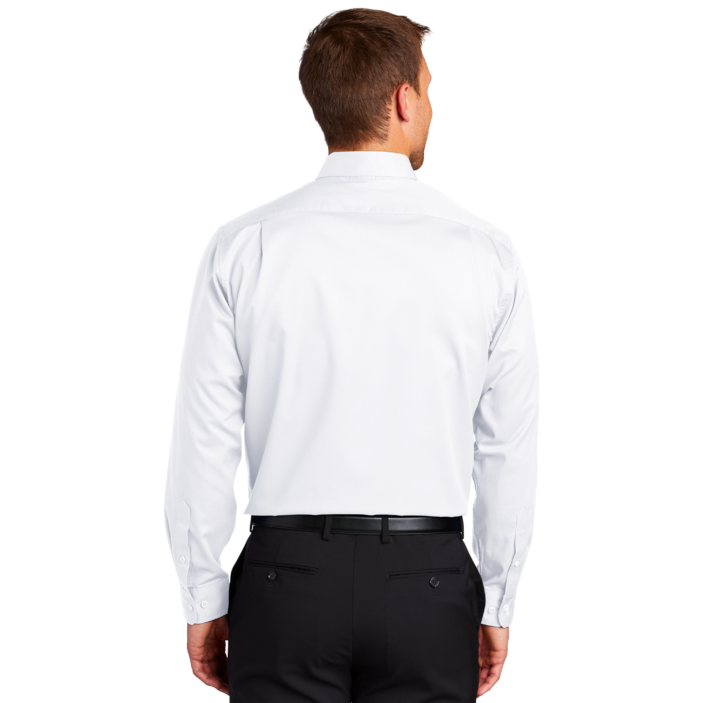 Port Authority® SuperPro™ Twill White Shirt