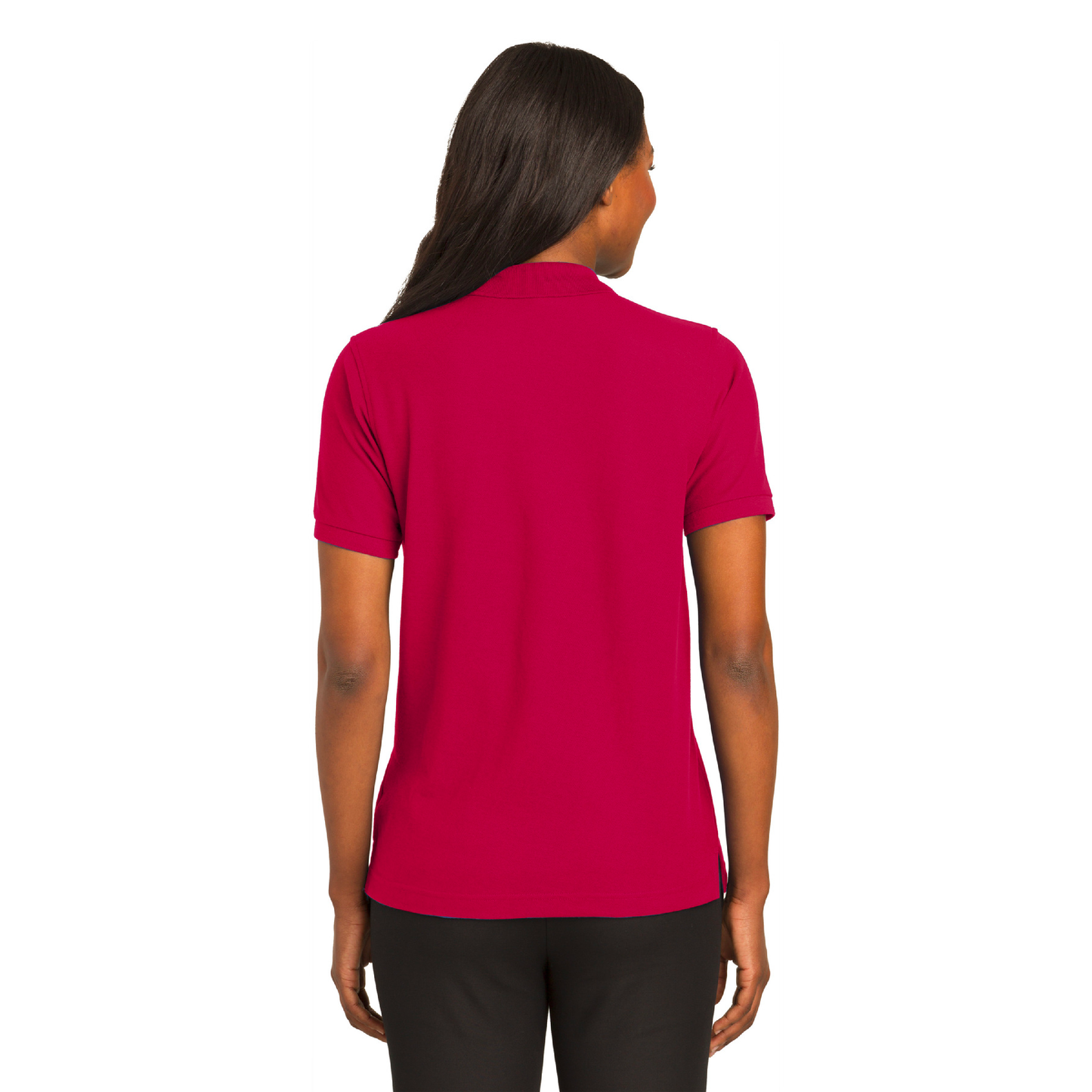 Port Authority® Ladies Silk Touch™ Red Polo