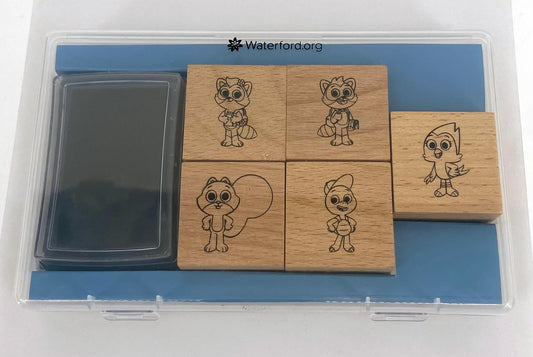 Wooden Stamp Collection