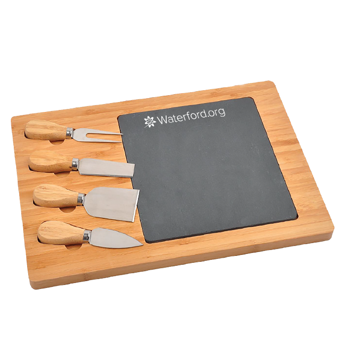 Slate Cheese Board Set