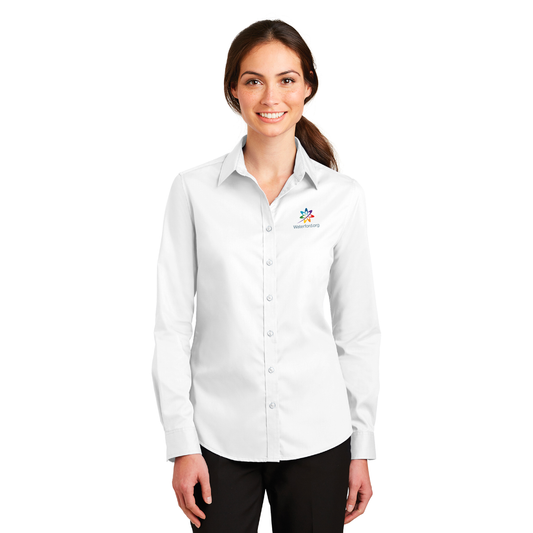 Port Authority® Ladies SuperPro™ Twill Shirt