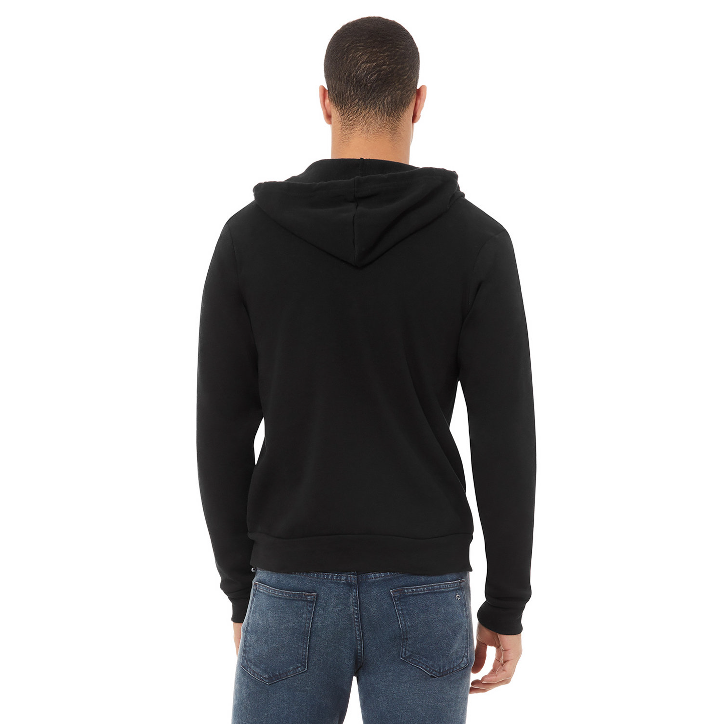 Unisex Sponge Fleece Full-Zip Hooded Sweatshirt