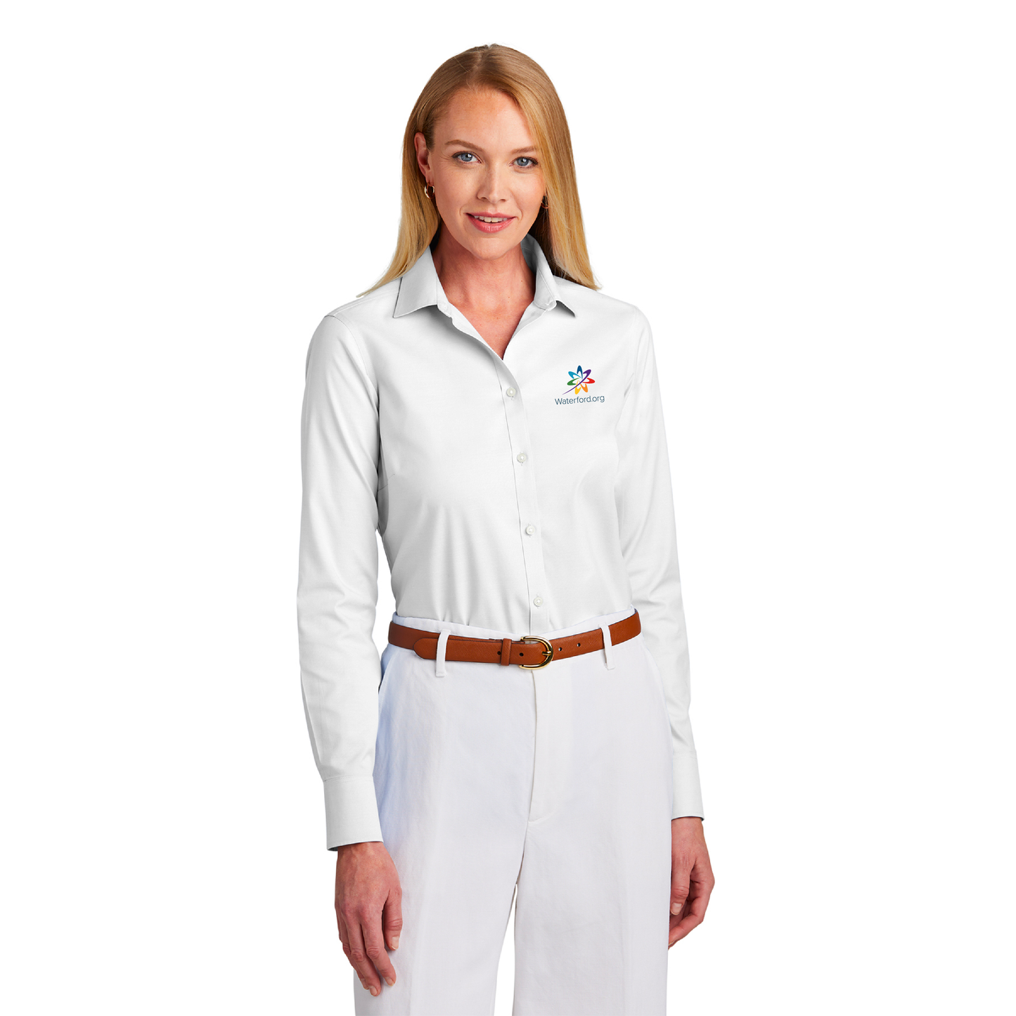 Brooks Brothers® Women’s Wrinkle-Free Stretch Pinpoint Shirt