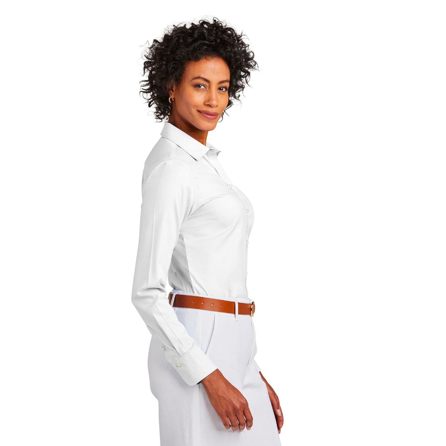 Brooks Brothers® Women’s Wrinkle-Free Stretch Pinpoint Shirt